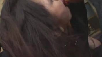 Bestiality adult video with oral sex and penetration