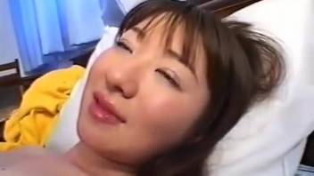 Asian woman savoring intense oral bestiality